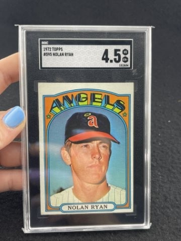 1972 Topps Nolan Ryan Baseball Card: KEY WORDS: INDIAN ARTIFACT ARTIFACTS ARROWHEAD ARROWHEADS NATIVE AMERICAN MISSISSIPPIAN QUAPAW CADDO POTTERY COINS MORGAN DOLLAR PEACE DOLLAR SILVER COINS. All coins have been Sigma tested for authent