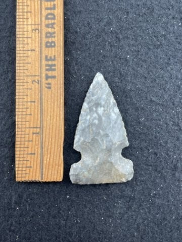 Side Notch from Texas Indian Artifact Arrowhead (1 of 3)
