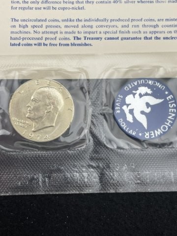 40% Ike Dollar Silver - 2