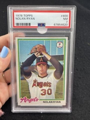 1978 Topps Nolan Ryan Baseball Card: KEY WORDS: INDIAN ARTIFACT ARTIFACTS ARROWHEAD ARROWHEADS NATIVE AMERICAN MISSISSIPPIAN QUAPAW CADDO POTTERY COINS MORGAN DOLLAR PEACE DOLLAR SILVER COINS. All coins have been Sigma tested for authent