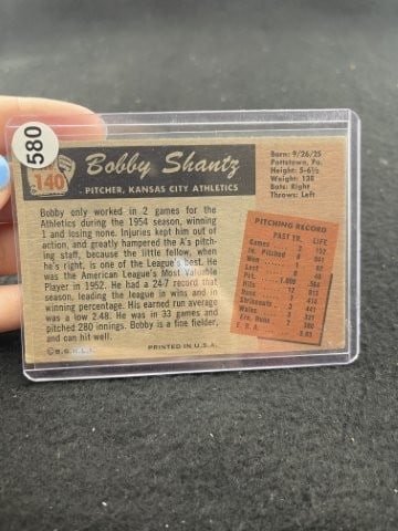 Bob Shantz Hand Signed Authentic Autograph - 2