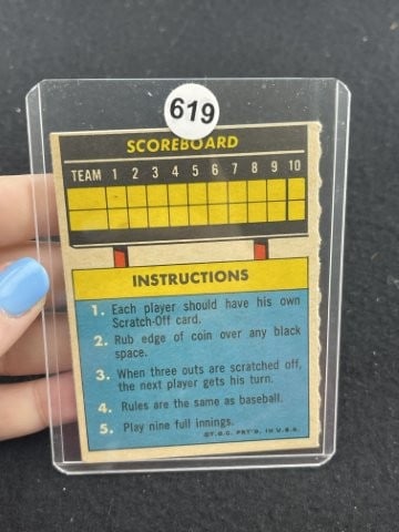 Harmon Killebrew Scratch Off Card - 2