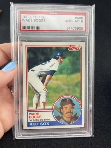 1983 Topps Wade Boggs Baseball Card (1 of 2)
