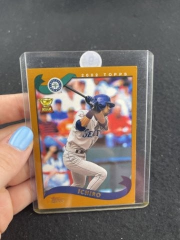 2002 Topps Ichiro Baseball Card: KEY WORDS: INDIAN ARTIFACT ARTIFACTS ARROWHEAD ARROWHEADS NATIVE AMERICAN MISSISSIPPIAN QUAPAW CADDO POTTERY COINS MORGAN DOLLAR PEACE DOLLAR SILVER COINS. All coins have been Sigma tested for authent