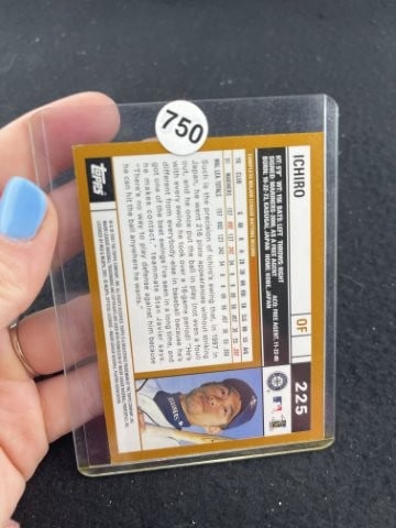 2002 Topps Ichiro Baseball Card - 2