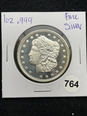 1 Ounce .999 Fine Silver Round Coin: KEY WORDS: INDIAN ARTIFACT ARTIFACTS ARROWHEAD ARROWHEADS NATIVE AMERICAN MISSISSIPPIAN QUAPAW CADDO POTTERY COINS MORGAN DOLLAR PEACE DOLLAR SILVER COINS. All coins have been Sigma tested for authent