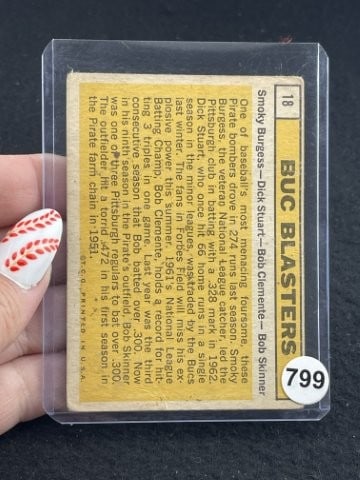 Topps Buc Blasters Baseball Card - 2