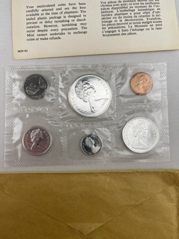 1965 Canadian Mint Coin Proof Set - 2