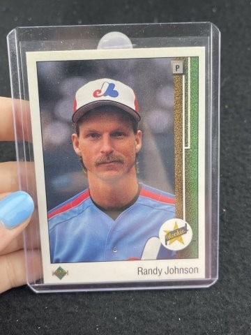 1989 Upper Deck Randy Johnson Baseball Card (1 of 2)