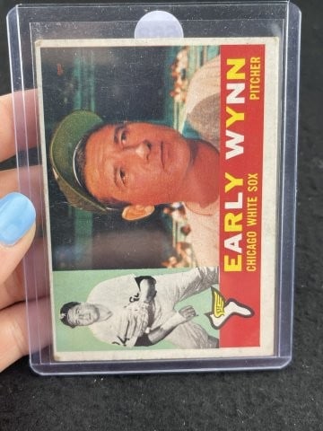 Topps Early Wynn Baseball Card (1 of 2)