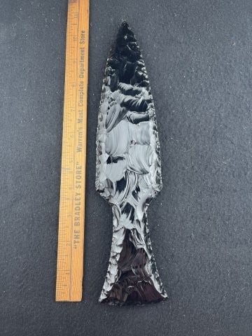 Large Obsidian Dagger very well made (1 of 5)
