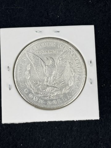 1886 UNC Morgan Silver Dollar Coin - 2