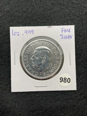 1 Ounce .999 Fine Silver Round Coin: KEY WORDS: INDIAN ARTIFACT ARTIFACTS ARROWHEAD ARROWHEADS NATIVE AMERICAN MISSISSIPPIAN QUAPAW CADDO POTTERY COINS MORGAN DOLLAR PEACE DOLLAR SILVER COINS. All coins have been Sigma tested for authent