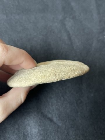Small Discoidal Indian Artifact Arrowhead - 3