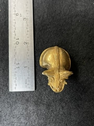 Tumbaga Tairona Gold Figurine UNKNOWN MATERIAL Indian Artifact Arrowhead: KEY WORDS: INDIAN ARTIFACT ARTIFACTS ARROWHEAD ARROWHEADS NATIVE AMERICAN MISSISSIPPIAN QUAPAW CADDO POTTERY COINS MORGAN DOLLAR PEACE DOLLAR SILVER COINS. All coins have been Sigma tested for