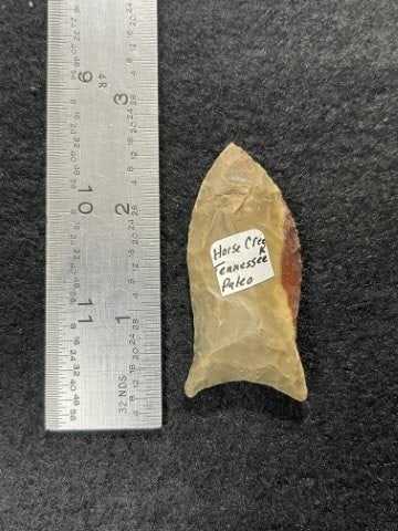 Paleo Point made of Horse Creek Chert from Tennessee Indian Artifact Arrowhead: KEY WORDS: INDIAN ARTIFACT ARTIFACTS ARROWHEAD ARROWHEADS NATIVE AMERICAN MISSISSIPPIAN QUAPAW CADDO POTTERY COINS MORGAN DOLLAR PEACE DOLLAR SILVER COINS. All coins have been Sigma tested for