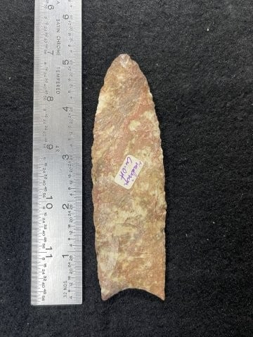 Clovis Indian Artifact Arrowhead (1 of 3)