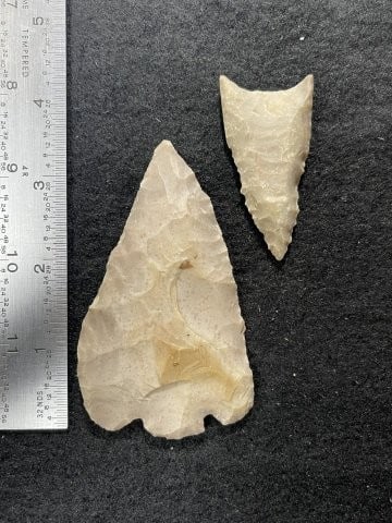 2 Texas Arrowheads Indian Artifact Arrowhead (1 of 3)