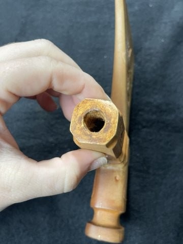 Pottery Axe broken & glued Indian Artifact Arrowhead - 3