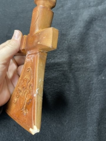 Pottery Axe broken & glued Indian Artifact Arrowhead - 5