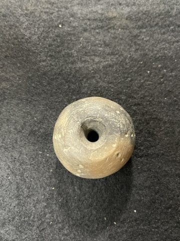 Pottery Bead Indian Artifact Arrowhead - 2