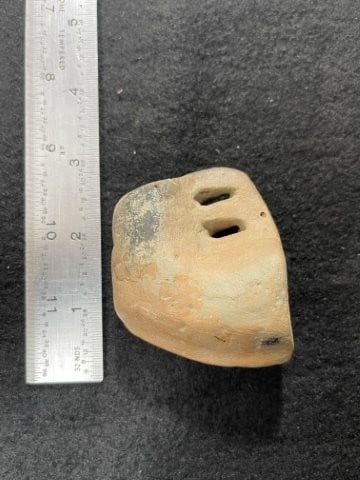 Pottery Pipe Indian Artifact Arrowhead (1 of 4)