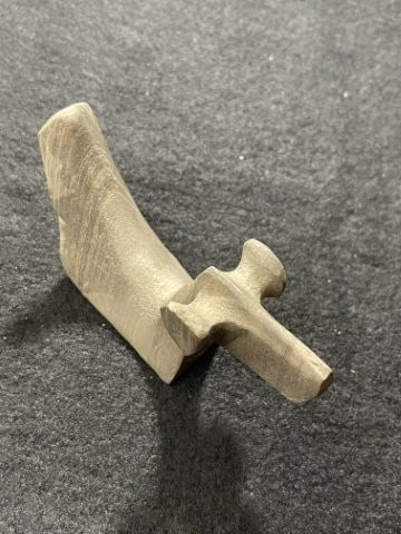 Popeyed Birdstone Indian Artifact Arrowhead: KEY WORDS: INDIAN ARTIFACT ARTIFACTS ARROWHEAD ARROWHEADS NATIVE AMERICAN MISSISSIPPIAN QUAPAW CADDO POTTERY COINS MORGAN DOLLAR PEACE DOLLAR SILVER COINS. All coins have been Sigma tested for