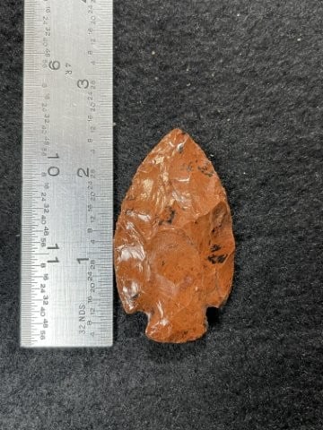 Obsidian Point Indian Artifact Arrowhead (1 of 3)