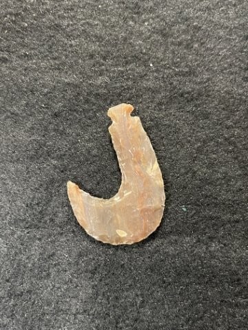 Flint Hook Indian Artifact Arrowhead - 2