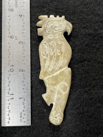 Chinese Jade Hengshan Figurine (1 of 3)