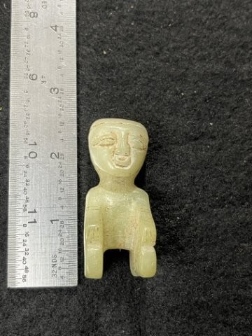 Chinese Jade Hengshan Figurine (1 of 3)