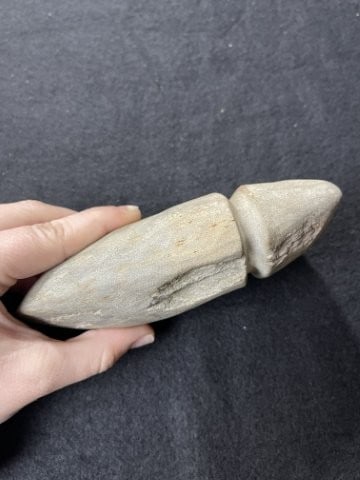 Grooved Axe Indian Artifact Arrowhead - 3