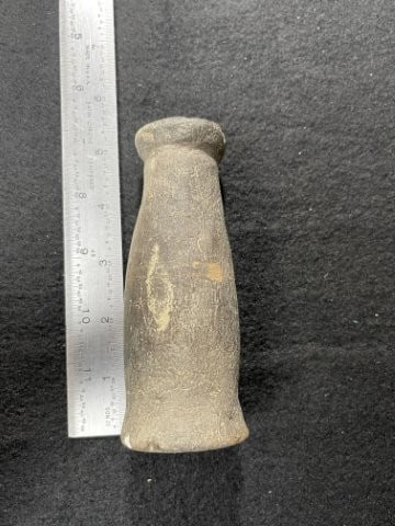 Tube Pipe Indian Artifact Arrowhead: KEY WORDS: INDIAN ARTIFACT ARTIFACTS ARROWHEAD ARROWHEADS NATIVE AMERICAN MISSISSIPPIAN QUAPAW CADDO POTTERY COINS MORGAN DOLLAR PEACE DOLLAR SILVER COINS. All coins have been Sigma tested for authent