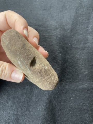 Gorget Indian Artifact Arrowhead - 4