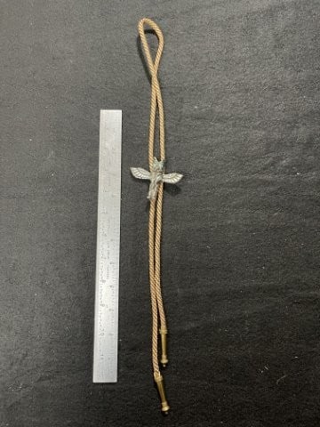Bird Effigy Bolo Tie Indian Artifact Arrowhead (1 of 4)