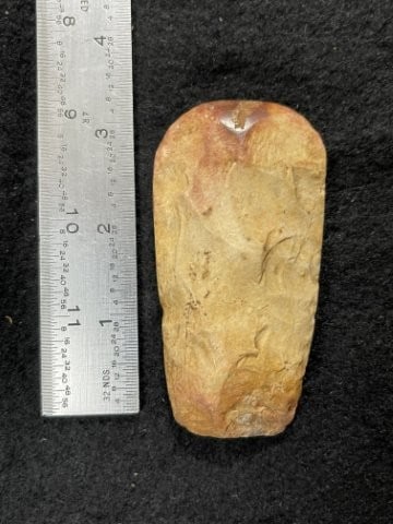 Chipped Celt Indian Artifact Arrowhead (1 of 3)