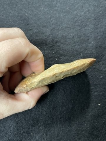 Chipped Celt Indian Artifact Arrowhead - 3
