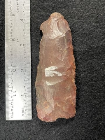 Chipped Celt Indian Artifact Arrowhead (1 of 3)