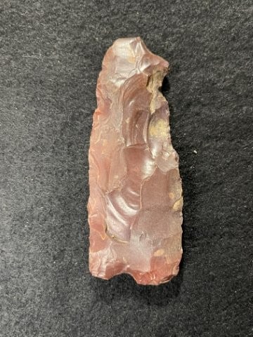 Chipped Celt Indian Artifact Arrowhead - 2