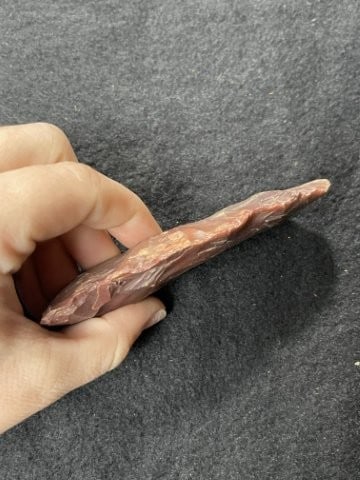 Chipped Celt Indian Artifact Arrowhead - 3