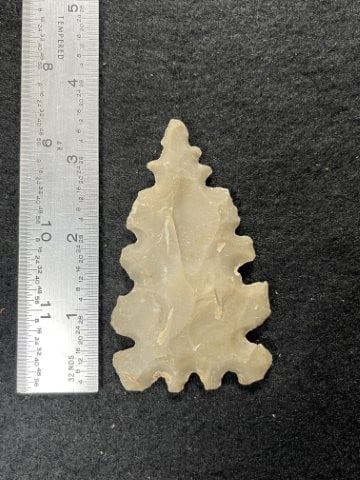 Eccentric Indian Artifact Arrowhead: KEY WORDS: INDIAN ARTIFACT ARTIFACTS ARROWHEAD ARROWHEADS NATIVE AMERICAN MISSISSIPPIAN QUAPAW CADDO POTTERY COINS MORGAN DOLLAR PEACE DOLLAR SILVER COINS. All coins have been Sigma tested for