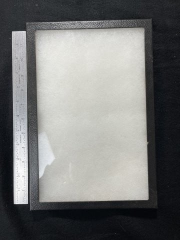 Used Riker Frame: KEY WORDS: INDIAN ARTIFACT ARTIFACTS ARROWHEAD ARROWHEADS NATIVE AMERICAN MISSISSIPPIAN QUAPAW CADDO POTTERY COINS MORGAN DOLLAR PEACE DOLLAR SILVER COINS. All coins have been Sigma tested for