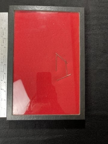 Used Riker Frame: KEY WORDS: INDIAN ARTIFACT ARTIFACTS ARROWHEAD ARROWHEADS NATIVE AMERICAN MISSISSIPPIAN QUAPAW CADDO POTTERY COINS MORGAN DOLLAR PEACE DOLLAR SILVER COINS. All coins have been Sigma tested for