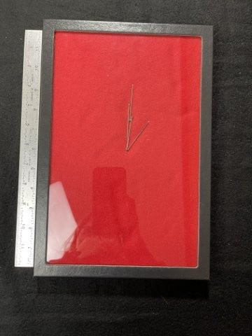 Used Riker Frame: KEY WORDS: INDIAN ARTIFACT ARTIFACTS ARROWHEAD ARROWHEADS NATIVE AMERICAN MISSISSIPPIAN QUAPAW CADDO POTTERY COINS MORGAN DOLLAR PEACE DOLLAR SILVER COINS. All coins have been Sigma tested for