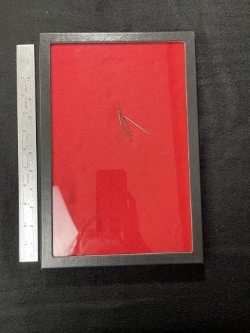 Used Riker Frame: KEY WORDS: INDIAN ARTIFACT ARTIFACTS ARROWHEAD ARROWHEADS NATIVE AMERICAN MISSISSIPPIAN QUAPAW CADDO POTTERY COINS MORGAN DOLLAR PEACE DOLLAR SILVER COINS. All coins have been Sigma tested for
