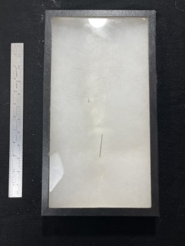 Used Riker Frame: KEY WORDS: INDIAN ARTIFACT ARTIFACTS ARROWHEAD ARROWHEADS NATIVE AMERICAN MISSISSIPPIAN QUAPAW CADDO POTTERY COINS MORGAN DOLLAR PEACE DOLLAR SILVER COINS. All coins have been Sigma tested for authent