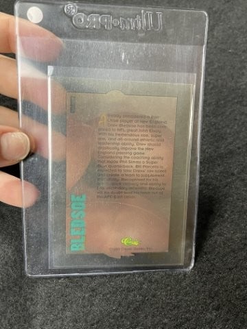 Drew Bledsoe Hand Signed Authentic Autograph - 2
