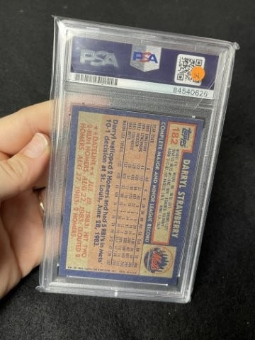 Darryl Strawberry Hand Signed Authentic Autograph - 2