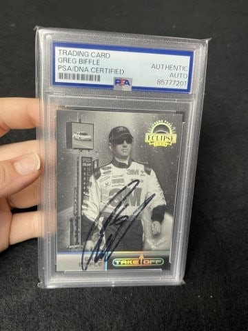 Greg Biffle Hand Signed Authentic Autograph (1 of 2)
