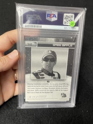 Greg Biffle Hand Signed Authentic Autograph - 2